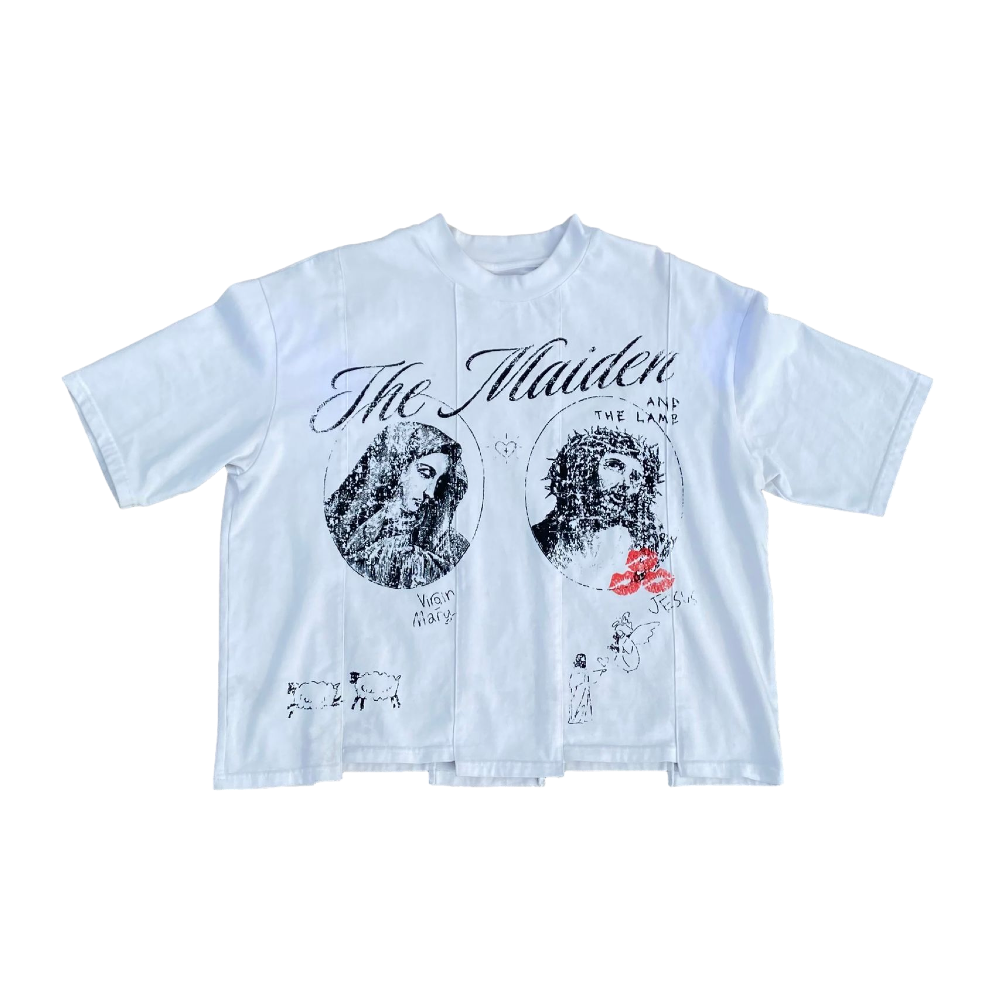 "MAIDEN" PANEL TEE