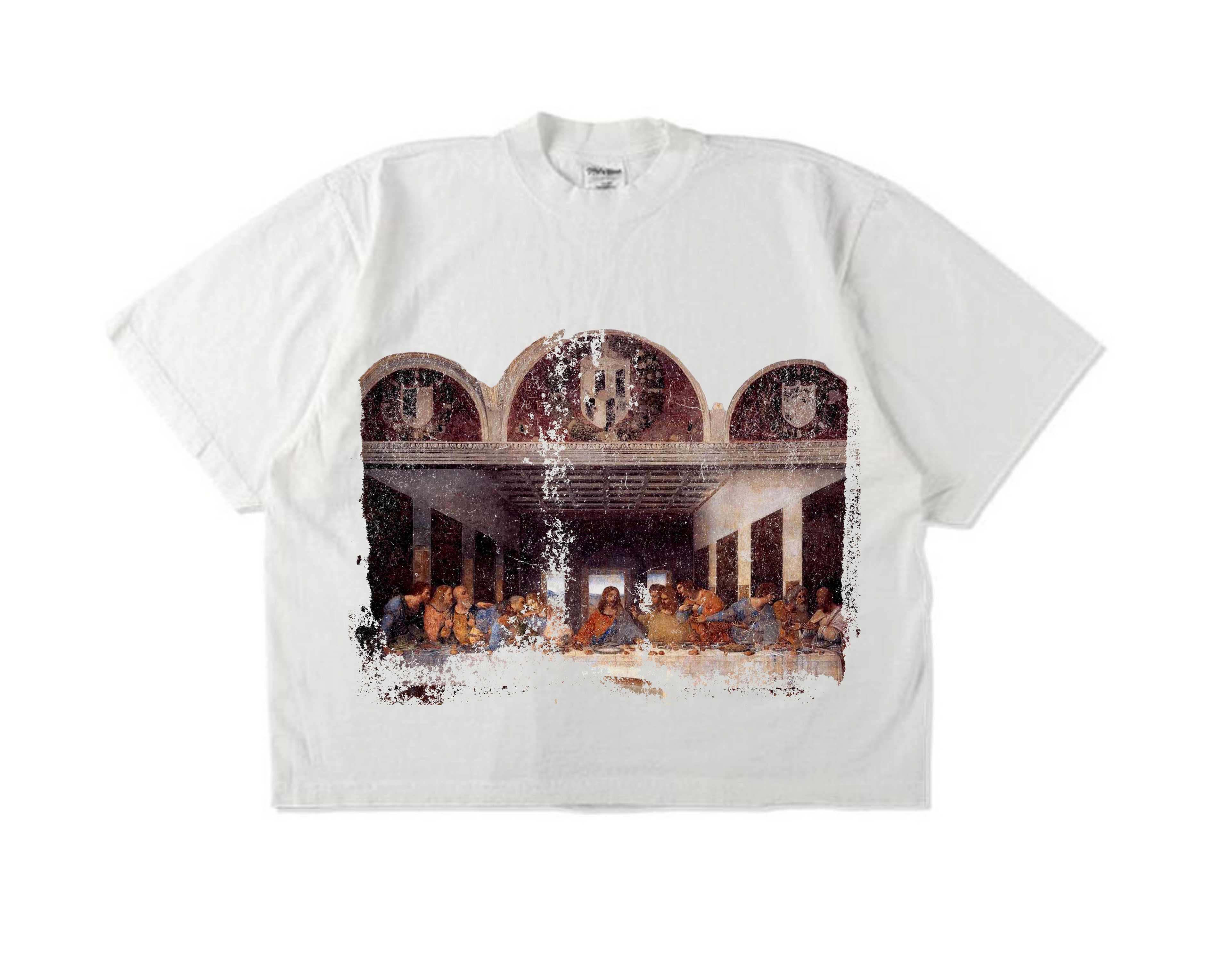 White Last Supper Tee