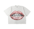 White Cross Braces Tee